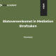 Slotovereenkomst in Mediation Strafzaken