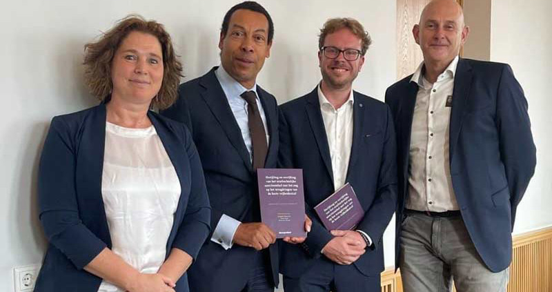 Wetsvoorstel aanbieden minister